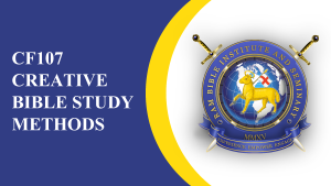 CF107 CREATIVE BIBLE STUDY METHODS