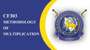CF303 Methodology of Multiplication
