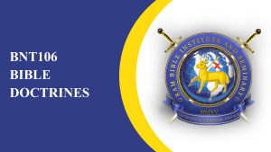 BNT106 - Bible Doctrines