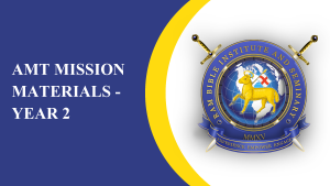 AMT Mission- Year 2